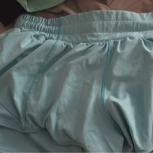 lululemon athletica Light Blue Athletic Shorts